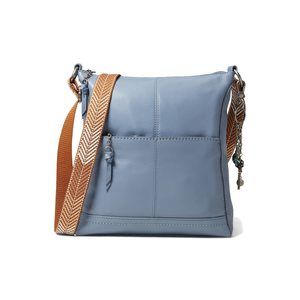 Lucia Crossbody Bag In Leather, Convertible Purse With Adjustable Strap, >:(